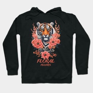 floral tiger felgris Hoodie